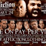 , EliteXC and Affliction Event Posters