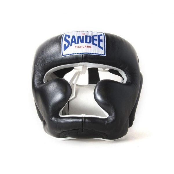 Sandee Closed Face Leather Head Guard