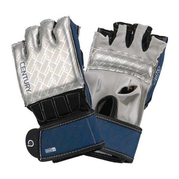 Brave Grip Bar Bag Gloves - Silver/Navy