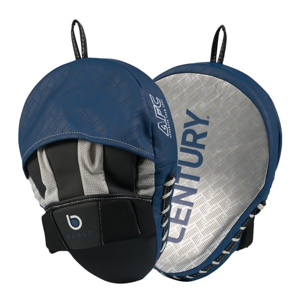 Brave Punch Mitt Pair - Silver/Navy