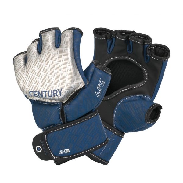Brave MMA Competition Glove - Silver/Navy
